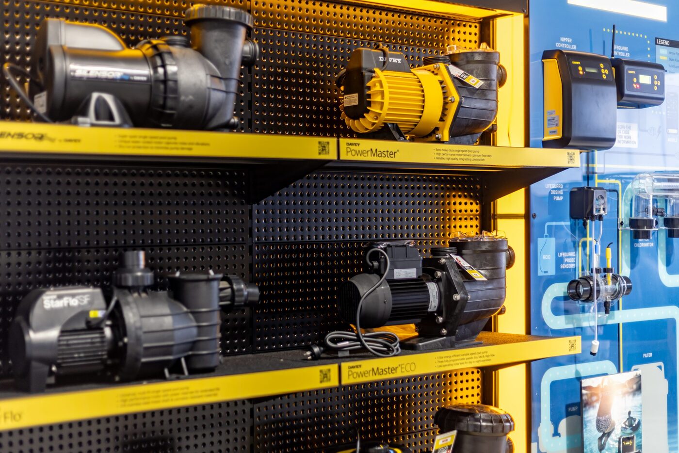 Eduardo's technician servicing pool equipment at a South West WA property